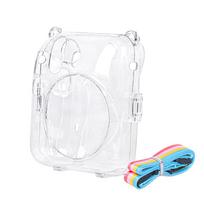 Mini Camera Case PC Crystal Protective Shell Transparent Protective Sleeve for Fujifilm Instax Mini 12 for Camera Instax Mini12