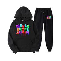 Rapper YoungBoy Never Broke Again Hoodies Suit Men Harajuku Sweatshirt Women Streetwear Clothes Korean Hooded Pullover Set S