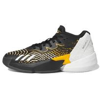 Grambling State x adidas D.O.N. Issue #4 Tigers Unisex Sneakers Black Core-Black Team-Collegiate-Gold-2 HR0720 42
