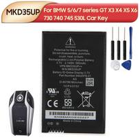 Įkraunama ličio baterija BMW 5/6/7 serijos GT X3 X4 X5 X6 730 740 745 530L MKD35UP Ekranas Nuotolinio valdymo pultelis Automobilio raktas Baterija