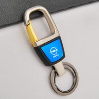 Car Carbon Fiber Style Keychain Microfiber Leather Key Chain for Opel Astra H G J Zafira Corsa Mokka Insignia Vectra C D Antara
