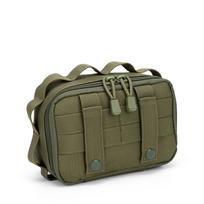 DCLOUD Outdoor Tactical Multi-functional Waist Pack 18x11x8cm (2-Pack) karinė žalia spalva