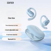 Edifier Comfo CC Open-Ear Bluetooth Sports Headphones skaidri mėlyna spalva