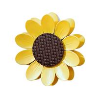 Nauji 2 viename magnetiniai šaldytuvo magnetukai saulėgrąžos daugiafunkciniai sandarinimo spaustukai maisto laikymui žiedlapių spaustukas virtuvės reikmenys yellow
