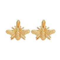Proud to Bee Collection Cufflinks Ancient Silver Gold Colors Insect Gemelos For Man Boys Shirt Suit Jewelry Accessories