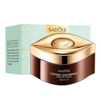 SADOER Caffeine Eye Cream Anti Dark Circles Eyes Bags Remover Wrinkle Moisturizing Eye Creams Beauty Eyes Skin Care