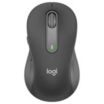 Logitech M650L Wireless Silent Dual-Mode Mouse juoda spalva