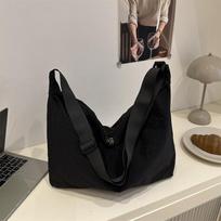 Korean Style Lazy Leisure Crossbody Bag Large Capacity Lightweight Shoulder Bag Comfortable and Versatile Texture Stroage Bag juoda