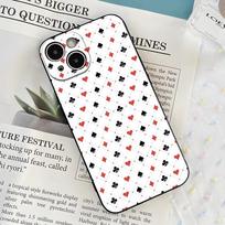 Poker Pattern Game Phone Case For IPhone 17 Air 16 E Pro Max 15 14 13 Mini 12 Pro 11 Max Plus Black Soft Shell iPhone17