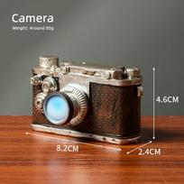 Nostalgia Retro Room Decor Miniature Items Ornaments Camera Phonograph Vintage Desk Home Decoration Accessories Photo Props
