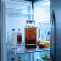Glass Pitcher 2000ml Heat Resistant Large Clear Jug With Handle Water Carafe Container For Beverage Liquids Refrigerator Kitchen China Mainland