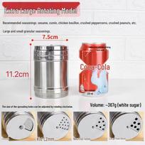 Stainless Steel Spice Shaker Set