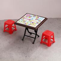 Scale 112 Miniature Dollhouse Chinese Chess/Go/Reversi Board Game Set Realistic Tabletop Strategy Game Accessories Gift