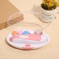Electric Baby Nail Trimmer Kid Nail Polisher Tool Baby Care Multifunctional Fingernail Cutter Trimmer Infant Manicure Set