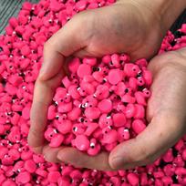 Luminous 50Pcs Flamingo Ornaments Micro Landscape Christmas Diy Resin Garden Decoration Outdoor Lawn Yard Garden Accessories 50pc