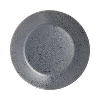 Lėkštė pietų Luminarc Slate, Ø 25 cm, juoda sp./pilka sp.