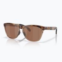 Akiniai nuo saulės Oakley Frogskins Range XL brown tortoise/brown smoke