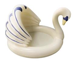 Baseinas, vaikiškas Vanilla Copenhagen Swan INPO1025, balta sp., 100 x 25 cm