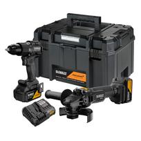 Įrankių komplektas DeWalt DCK2223MP2T; 18 V; 2x5,0 Ah akum.