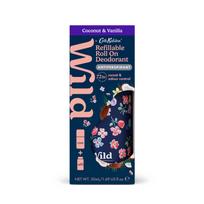 Wild Roll on Marble Ditsy Coconut & Vanilla Dezodorantas, 50ml