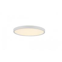Lubinis LED šviestuvas SPECTOR LIGHT 48W 3000K-6500K CCT 5700lm Ø40x3cm baltos sp su pultu
