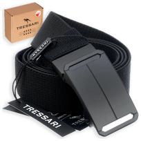 Elastingas diržas Tressari, juodas, automatinė sagtis