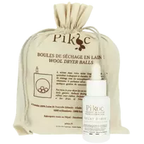 Džiovyklės kamuoliukų komplektas ECLAT D'IRIS Pikoc 4 vnt. + 30ml aromatinis aliejus