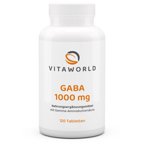 Vitaworld GABA 1000 mg 120 tab