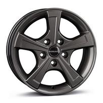 Ratlankis BORBET R15x6 5x112 ET 30 CB 66 (Mistral Anthracite Glossy) (1100 KG kg)
