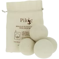 Vilnos kamuoliukai džiovyklei PIKOC Dryer Balls 4 vnt.