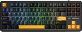 AULA Gasket F87 Thunder Black GrayWood RGB Keyboard