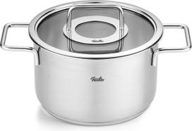 Fissler Puodas Pure Collection aukštas su stikliniu dangteliu 20 cm
