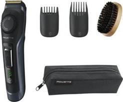 Rowenta Beard Trimmer | TN3804E0 Virtuo | Cordless | Number of length steps 39 | Black/Blue TN3804E0 | 3121040092897