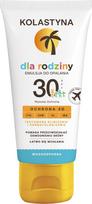 Priemonė įdegio priežiūrai kūnui Kolastyna Sun Care For Family SPF30, 80 ml