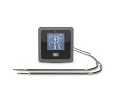 Nedis BTKAT10GY - Išmanusis skaitmeninis mėsos termometras SmartLife 0-300 °C 2xAAA
