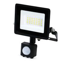 Nedis LLFLP16BLK - LED prožektorius su judesio ir sutemų davikliu LED/20W/230V IP44