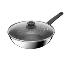 Tefal - Keptuvė su dangčiu WOK POWER 28 cm