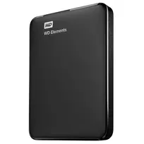 Western Digital Kietasis išorinis diskas WD Elements Portable HDD 1TB USB3 WDBUZG0010BBK-EESN Juodas