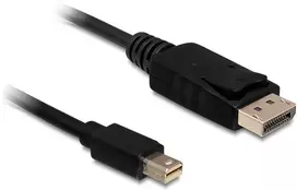 Kabelis Delock DisplayPort Mini – DisplayPort 0.5m juoda (83984)