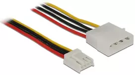 KABELIS ZASILAJĄCY WEWNĘTRZNY MOLEX(M)->FLOPPY 4 PIN(F) 40CM DELOCK