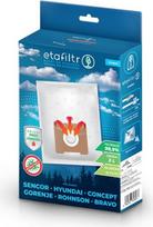 ETA Dust bags for vacuum cleaners Concept, ECG, Gorenje, Hyundai, Rohnson, Samsung, Sencor, Tesla and others | ETASEN1 | 4 pc(s) | White