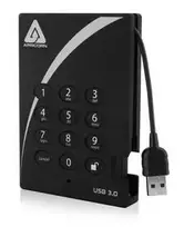 Kietasis diskas Išorinio disko SMD Apricorn HDD plėtinys 2.5 1TB Apricorn Aegis Fortr. - A25- 3PL25- 1000F