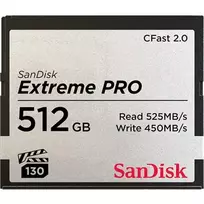 Atminties kortelė SanDisk CFAST 2.0 VPG130 512GB Extreme Pro SDCFSP-512G-G46D