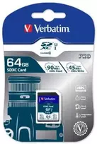 Atminties kortelė Tab Verbatim Pro SDXC 64GB klasė 10 UHLI / U3 (47022)