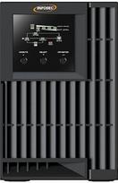 Infosec E4 Value 1000 uninterruptible power supply (UPS) Double-conversion (Online) 1 kVA 3 AC outlet(s)