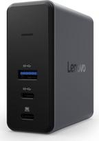 Lenovo X9 Charging GaN Dock Wired USB 3.2 Gen 2 (3.1 Gen 2) Type-C Grey