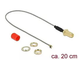 Delock Antenna Kabelis 0,2 m rutulys (89831)