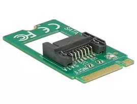 Delock Adapteris M.2 raktas B kištukas > SATA 7 kontaktas (62876)