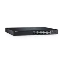 Šakotuvas DELL N1524P Valdomas L3 Gigabit Ethernet (10/100/1000) Juoda 1U Maitinimas per Eternetą (PoE)
