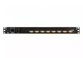 Aten | 8 prievadų PS/2-USB VGA vieno bėgio plačiaekranis LCD KVM jungiklis | CL3108NX-ATA-AG